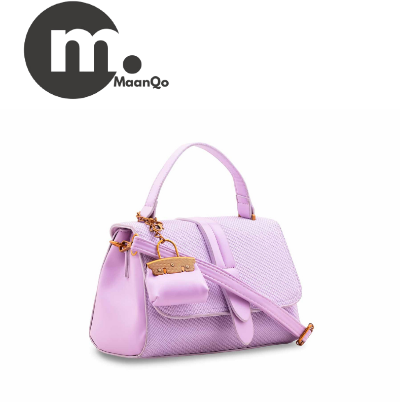 Purple Formal Hand Bag For Women